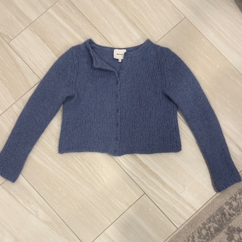 Reformation Clara Wool Cardigan